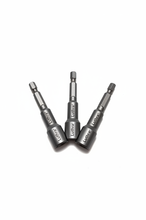 Luthra Magnetic Nut Driver Bits – Studio Shot