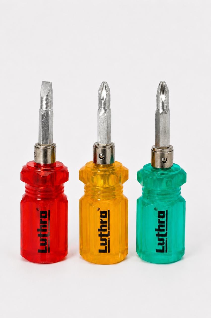 Stubby Screwdriver 2-in-1